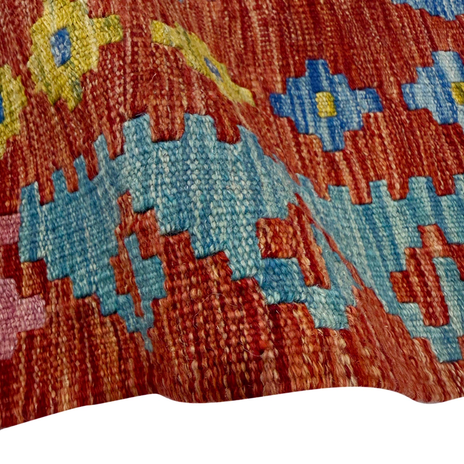 Handmade Vegetable Kelim 5' 11" x 8' 4" (ft) - No. Y39631