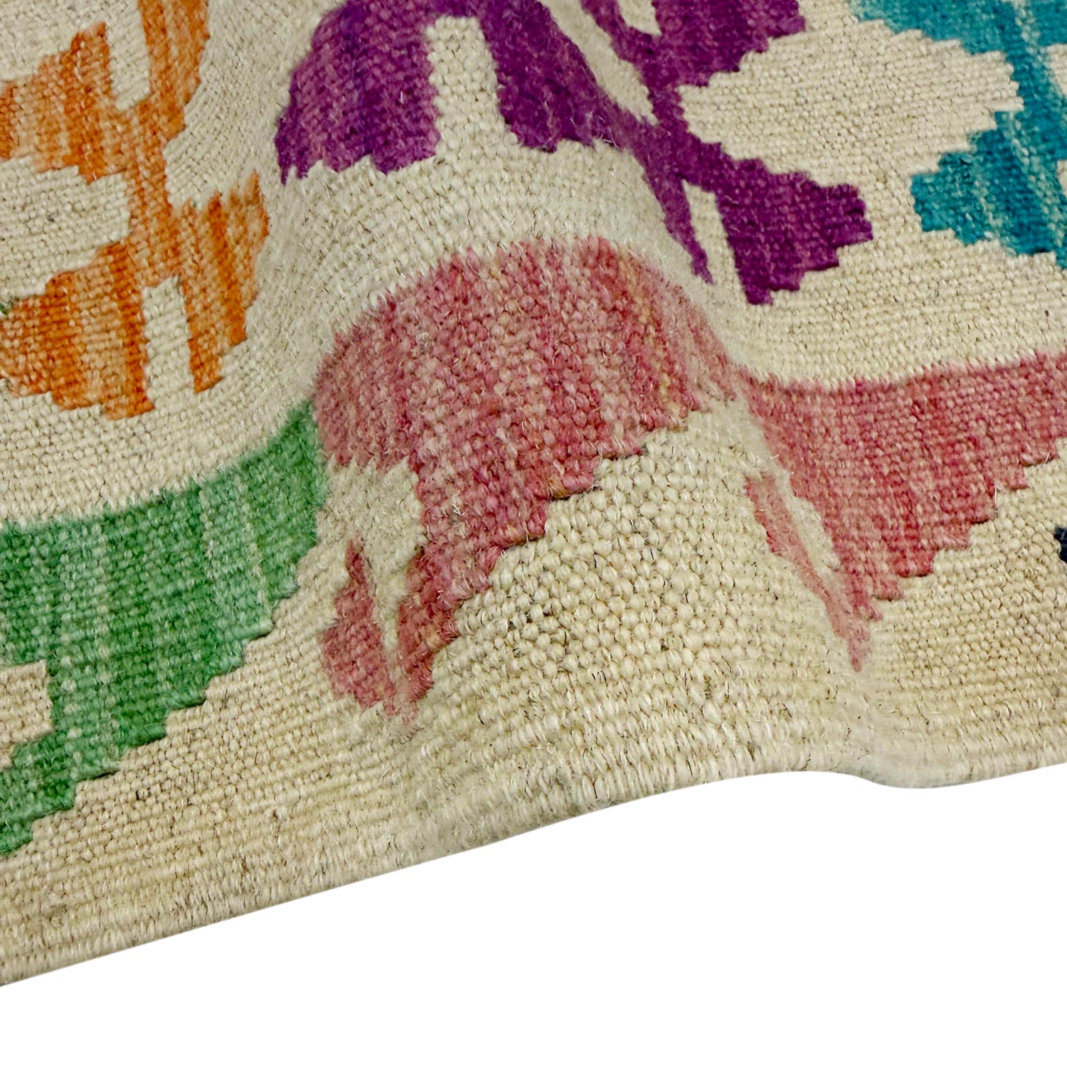 Handmade Vegetable Kilim 5' 11" x 8' 0" (ft) - No. Y39633