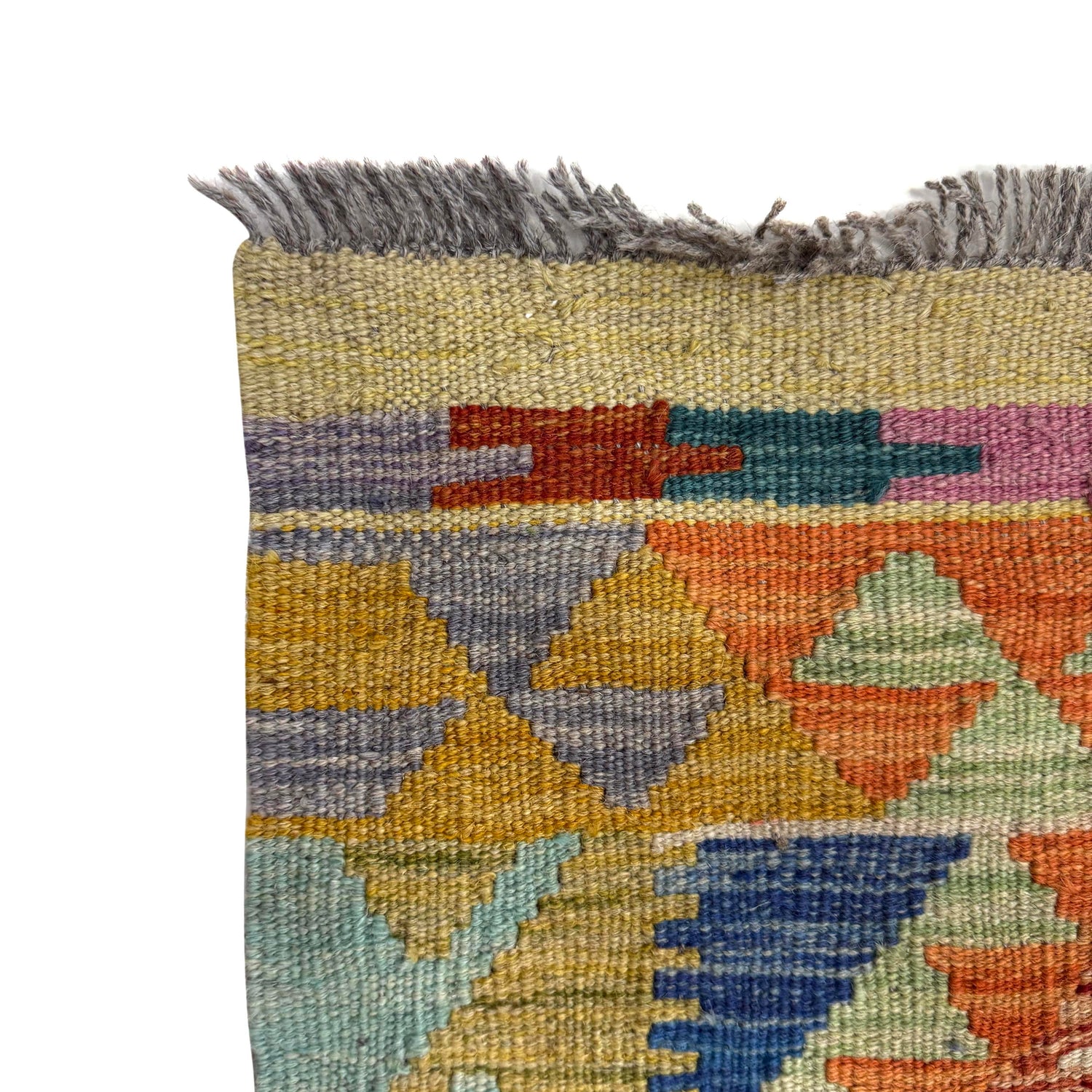 Handmade Vegetable Kilim 4' 2" x 5' 10" (ft) - No. Y39663