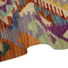 Handmade Vegetable Kilim 4' 2" x 5' 10" (ft) - No. Y39663