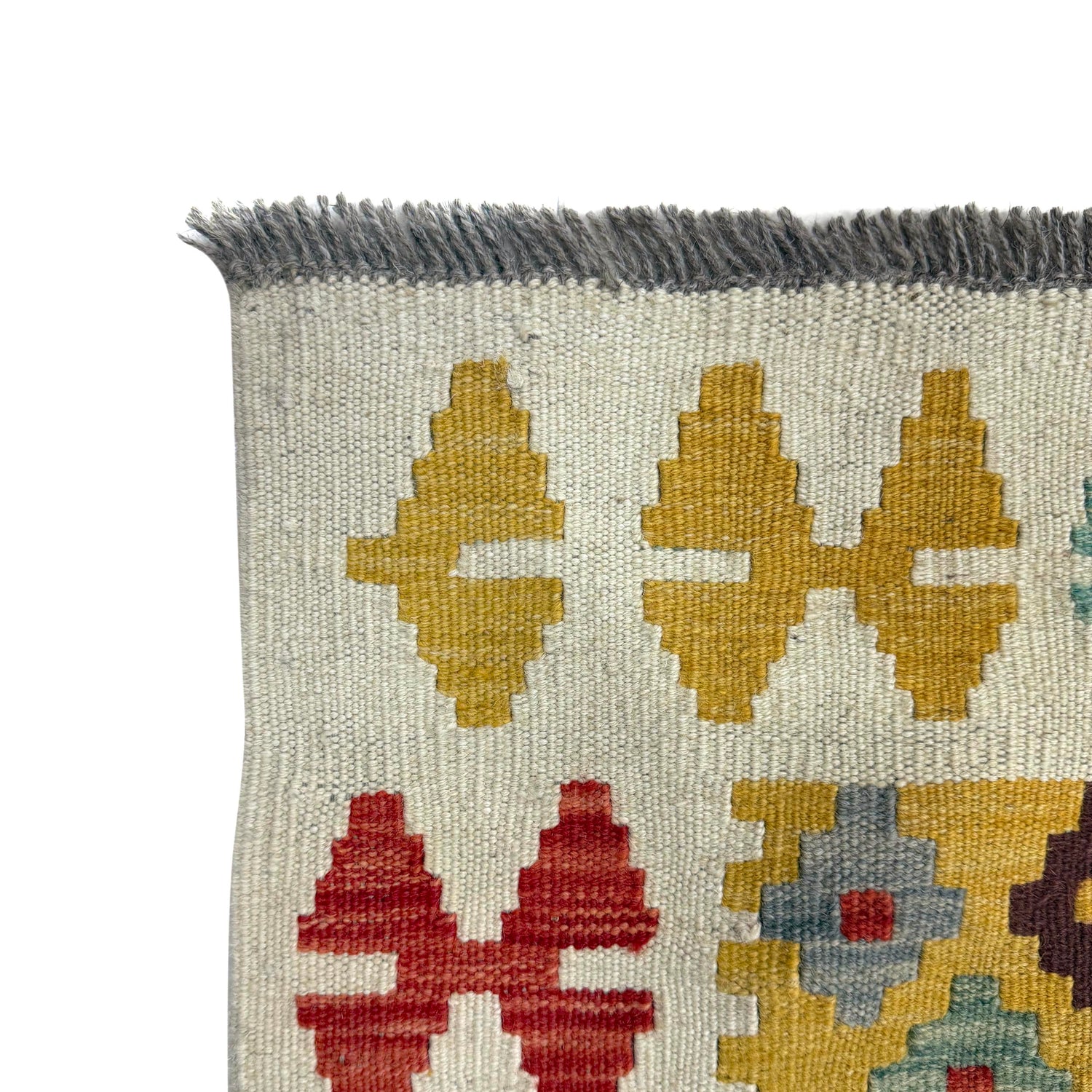 Handmade Vegetable Kelim 5' 1" x 6' 6" (ft) - No. Y39666