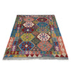 Handmade Vegetable Kelim 4' 0" x 5' 3" (ft) - No. Y39667