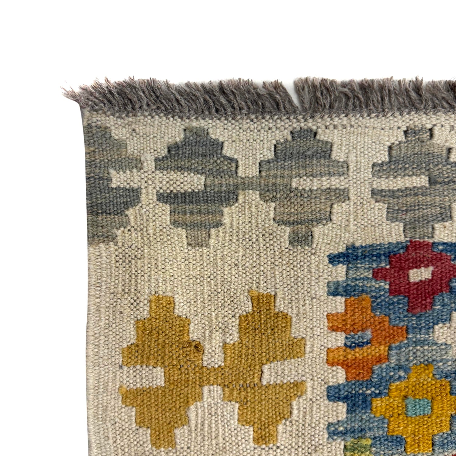 Handmade Vegetable Kilim 4' 1" x 5' 8" (ft) - No. Y39668