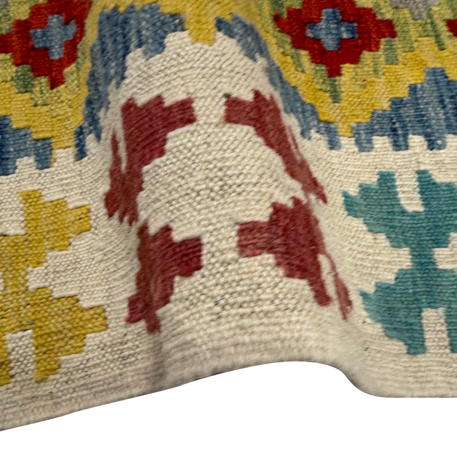Handmade Vegetable Kilim 4' 1" x 5' 8" (ft) - No. Y39668