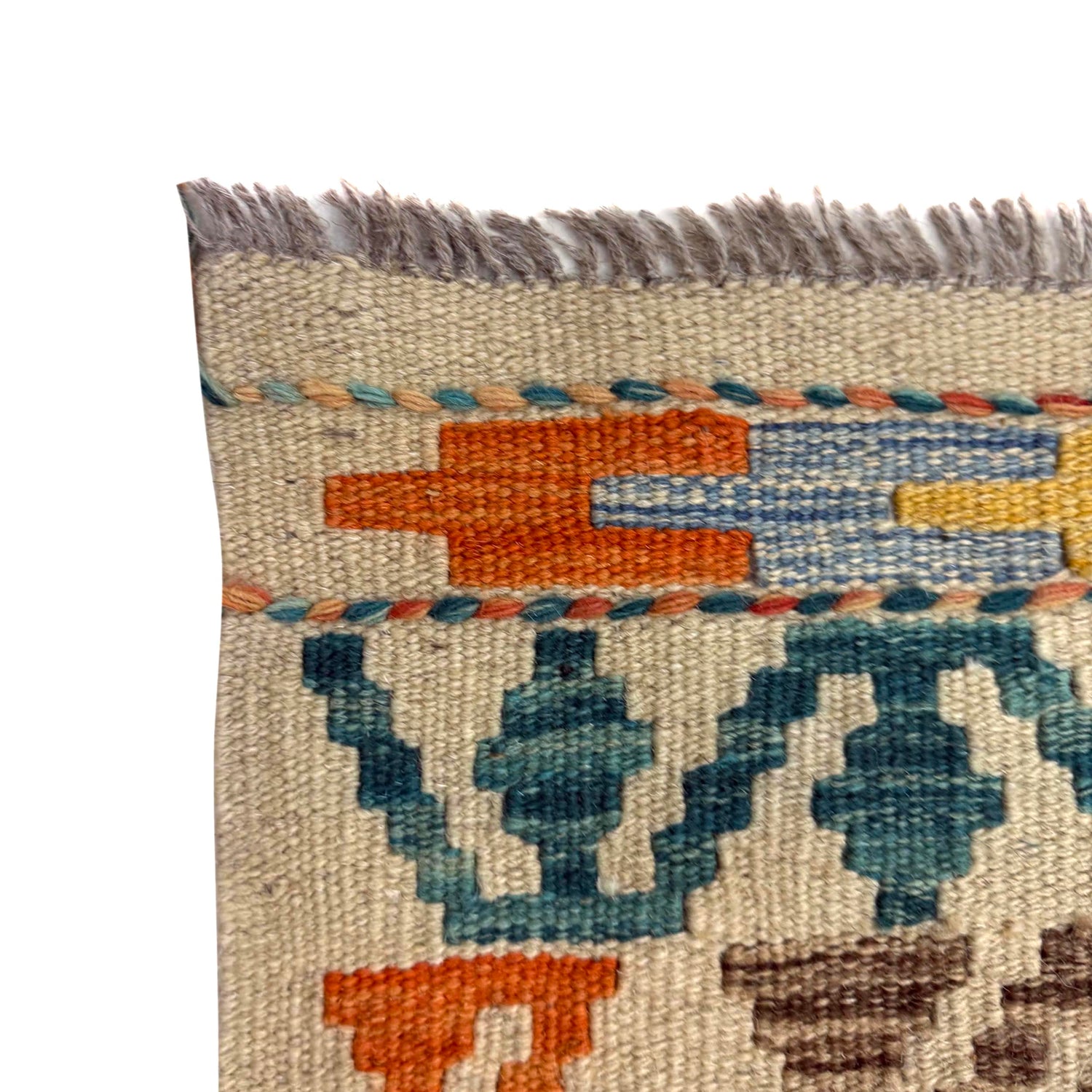 Handmade Vegetable Kilim 4' 2" x 5' 10" (ft) - No. Y39669