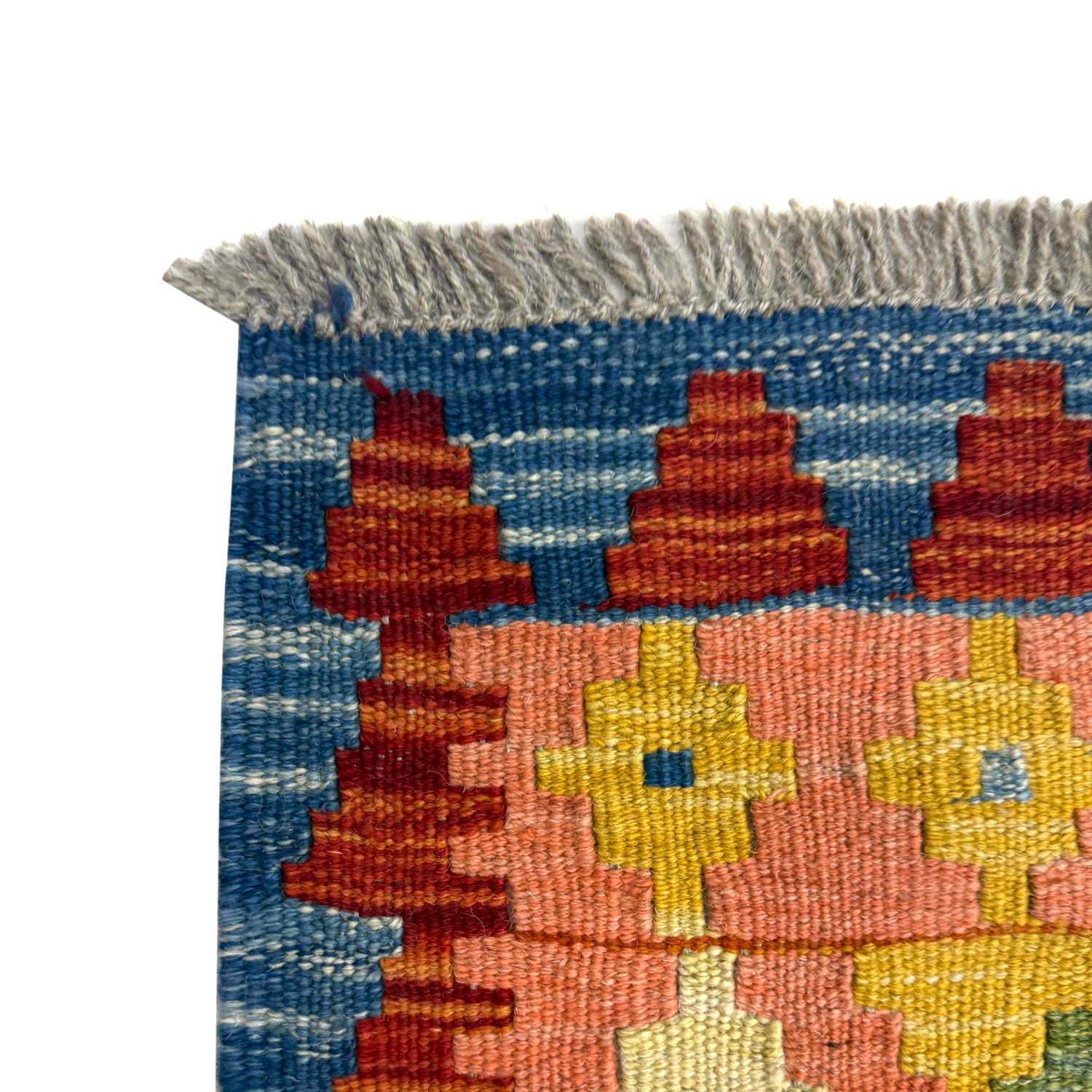 Handmade Vegetable Kilim 4' 1" x 5' 10" (ft) - No. Y39670