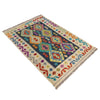 Handmade Vegetable Kelim 3' 3" x 4' 11" (ft) - No. Y39671
