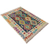 Handmade Vegetable Kelim 3' 3" x 4' 11" (ft) - No. Y39671