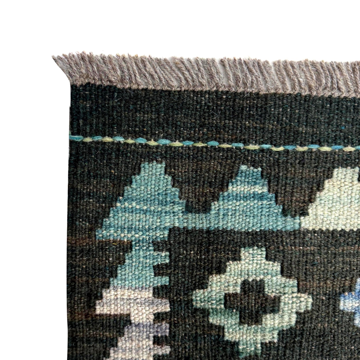 Handmade Vegetable Kelim 3' 5" x 4' 10" (ft) - No. Y39675