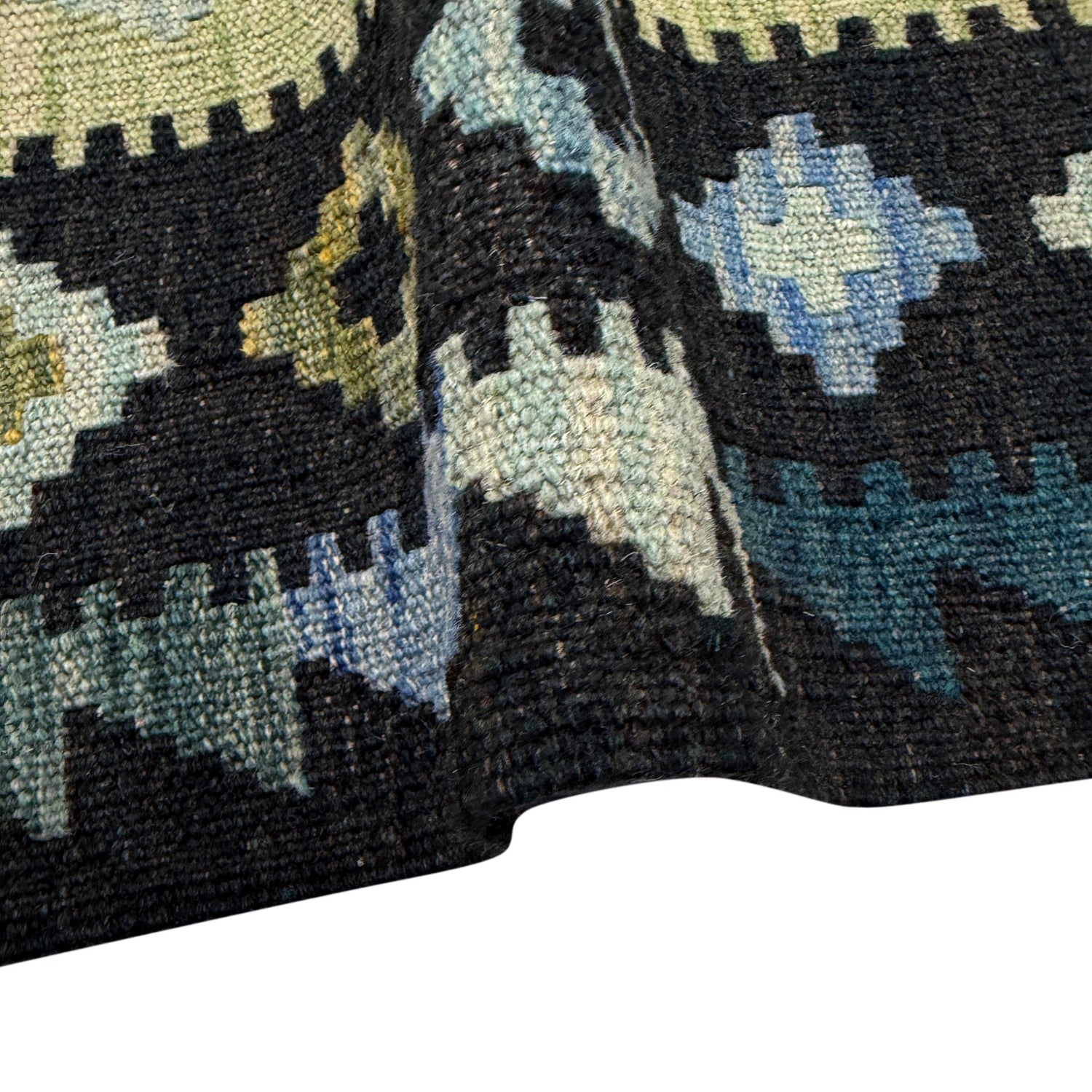 Handmade Vegetable Kelim 3' 5" x 4' 10" (ft) - No. Y39675