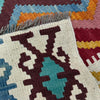 Handmade Vegetable Kelim 3' 5" x 4' 11" (ft) - No. Y39678