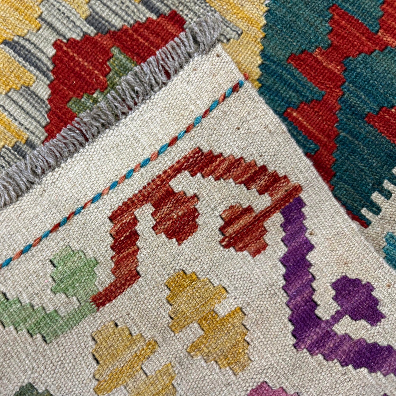 Vegetable Kelim Runner 2' 8" x 9' 7" (ft) - No. Y39681