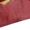 Red Color Embroidery Flatweave Kelim 5' 0" x 7' 9" (ft) - No. Y39705