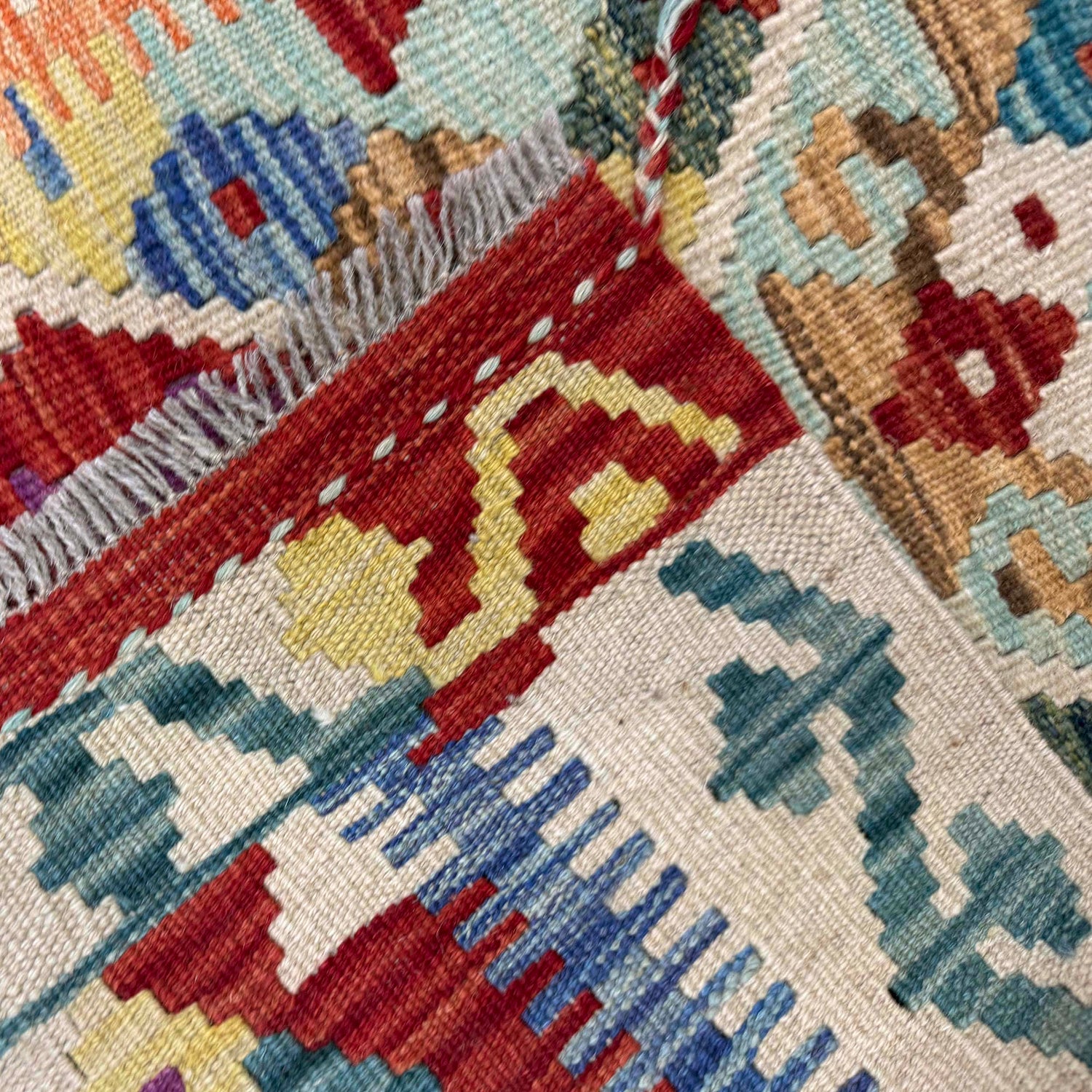 Vegetable Kelim Runner 2' 0" x 6' 7" (ft)- No. Y39708