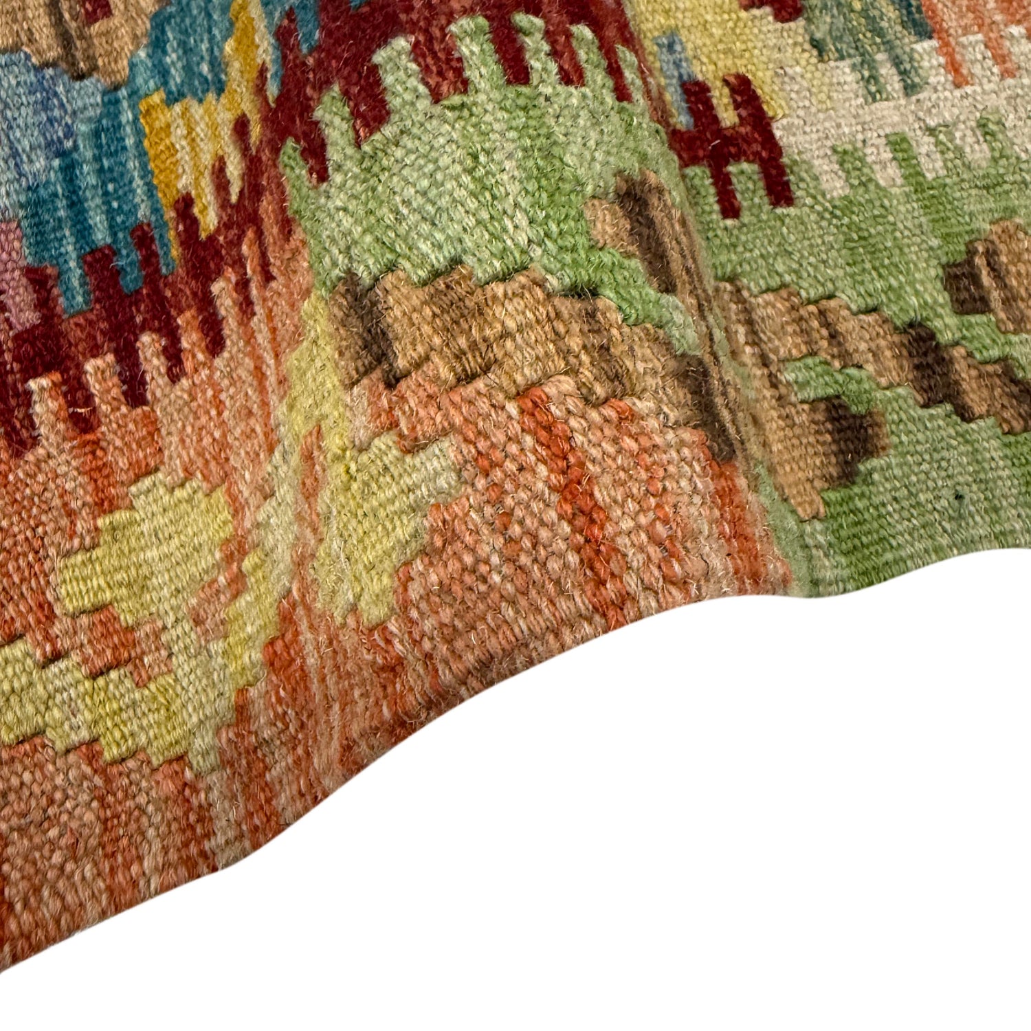 Vegetable Kelim Runner 2' 0" x 6' 7" (ft)- No. Y39708