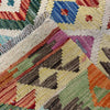 Handmade Vegetable Kilim 3' 5" x 4' 9" (ft) - No. Y39726