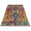 Handmade Vegetable Kelim 2' 9" x 4' 2" (ft) - No. Y39728
