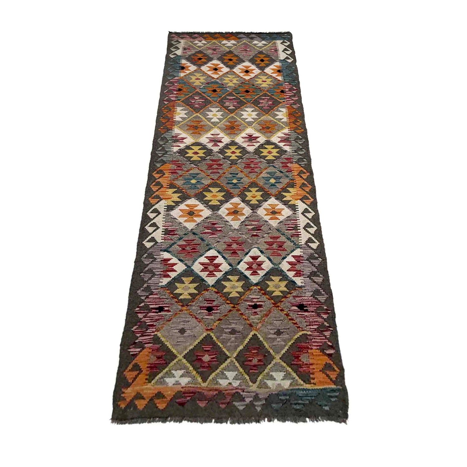 Vegetable Kelim Runner 2' 9" x 9' 6" (ft) - No. Y39729