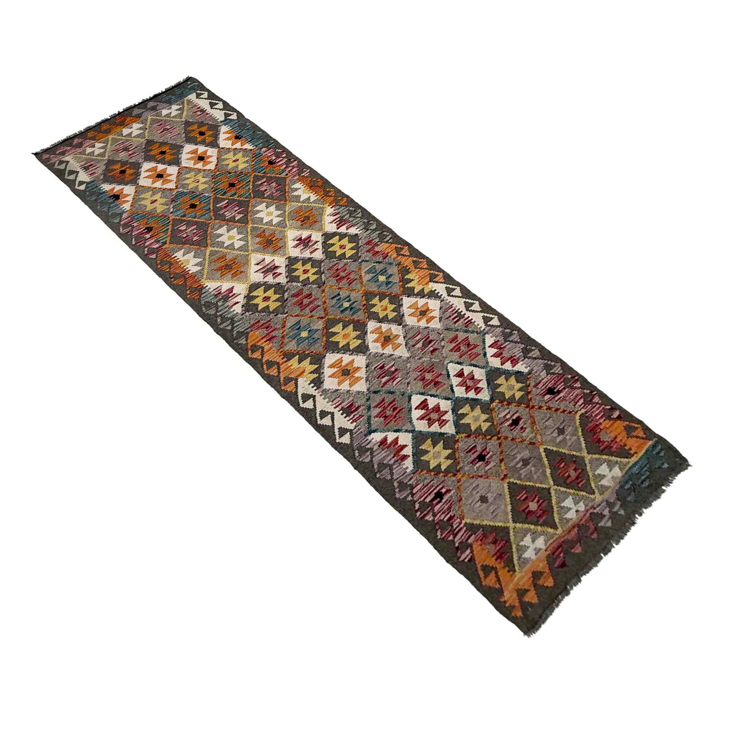 Vegetable Kelim Runner 2' 9" x 9' 6" (ft) - No. Y39729