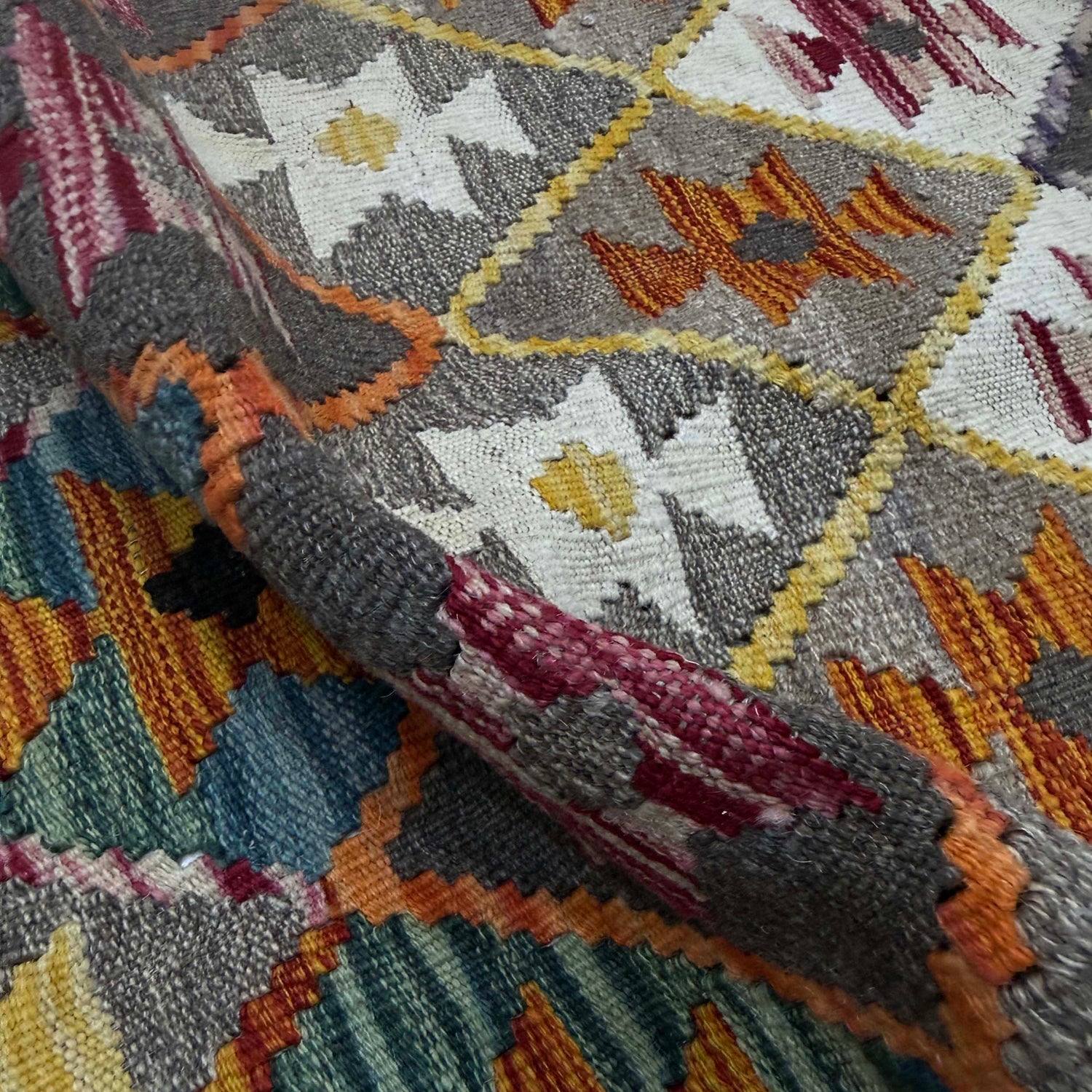 Vegetable Kelim Runner 2' 9" x 9' 6" (ft) - No. Y39729