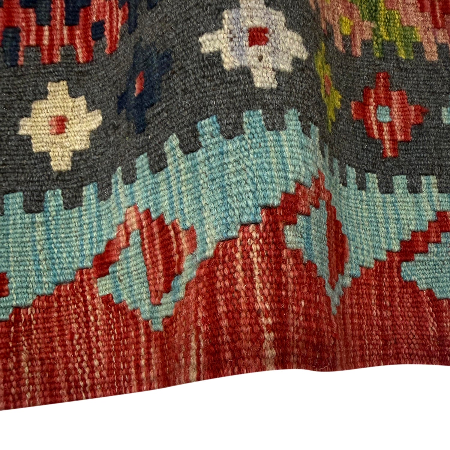 Vegetable Kelim Runner 2' 10" x 12' 6" (ft) - No. Y39730