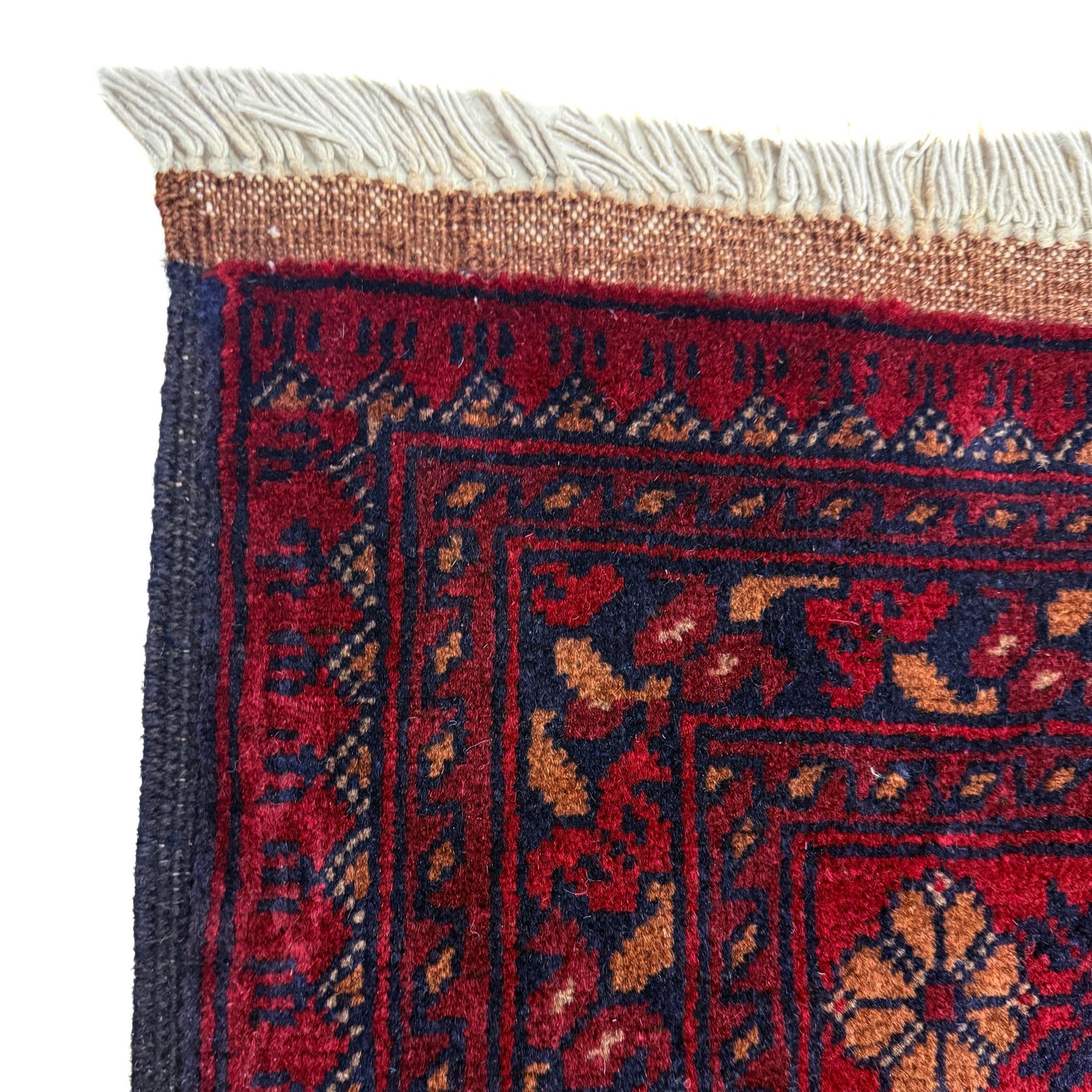Red Color Khal Mohammadi Carpet 6' 8" x 9' 7" (ft) - No. Y39732