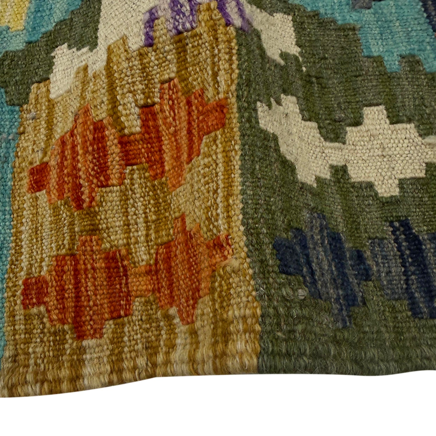 Handmade Vegetable Kilim 2' 9" x 3' 11" (ft) - No. Y39923