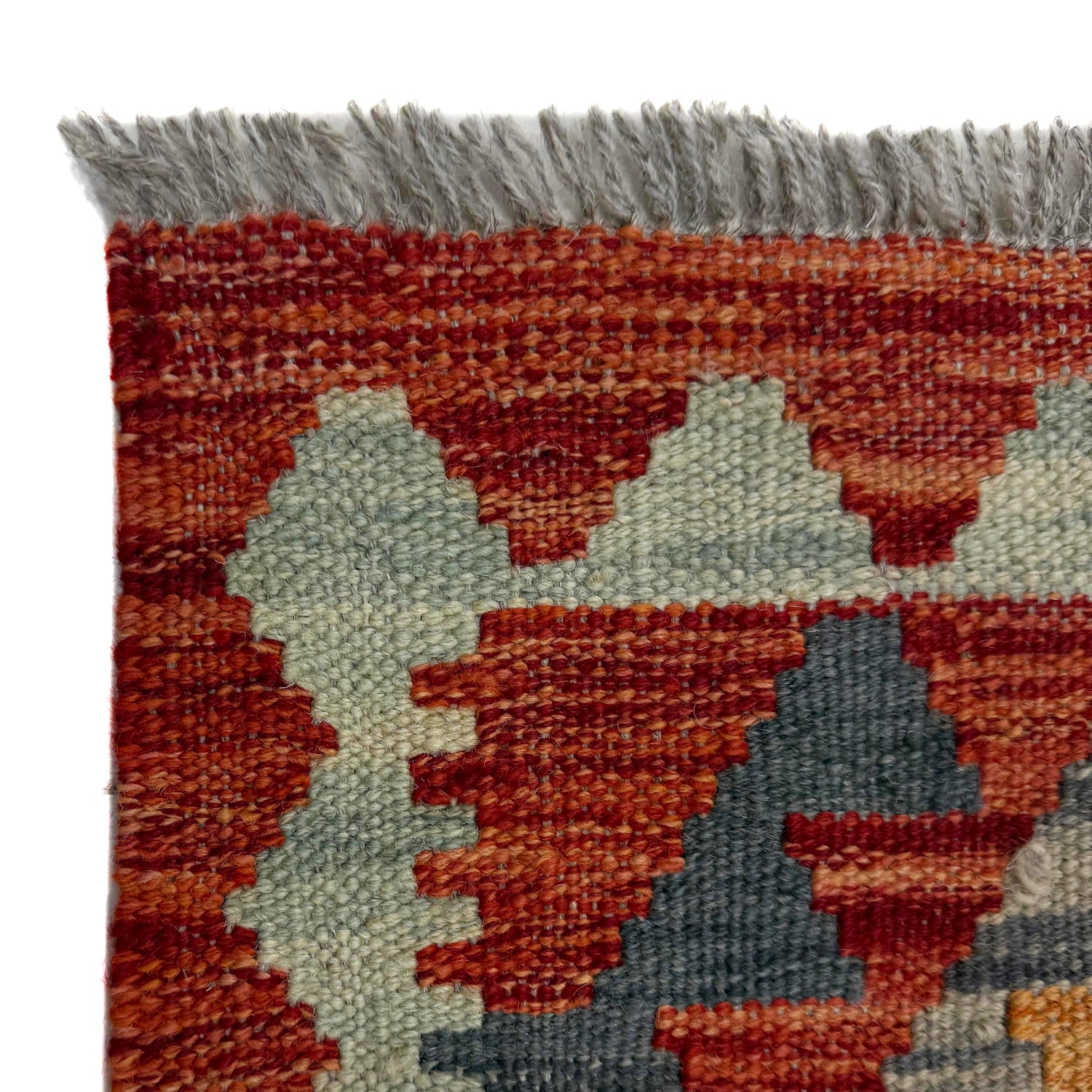 Handmade Vegetable Kelim 2' 9" x 4' 2" (ft) - No. Y39925