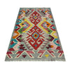 Handmade Vegetable Kelim 2' 8" x 4' 2" (ft) - No. Y39926