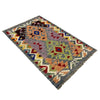 Handmade Vegetable Kilim 2' 8" x 3' 11" (ft) - No. Y39927