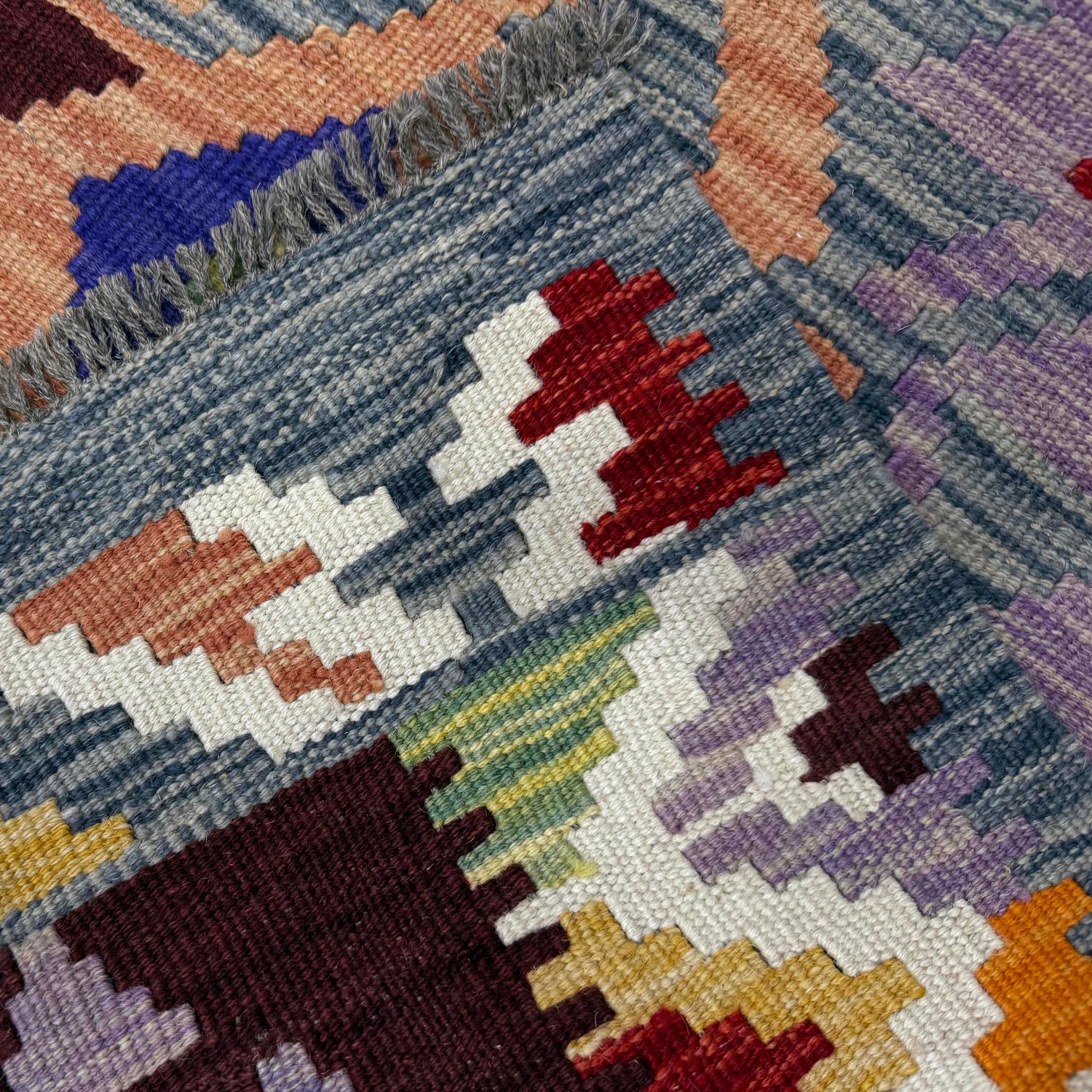 Handmade Vegetable Kilim 2' 8" x 3' 11" (ft) - No. Y39927