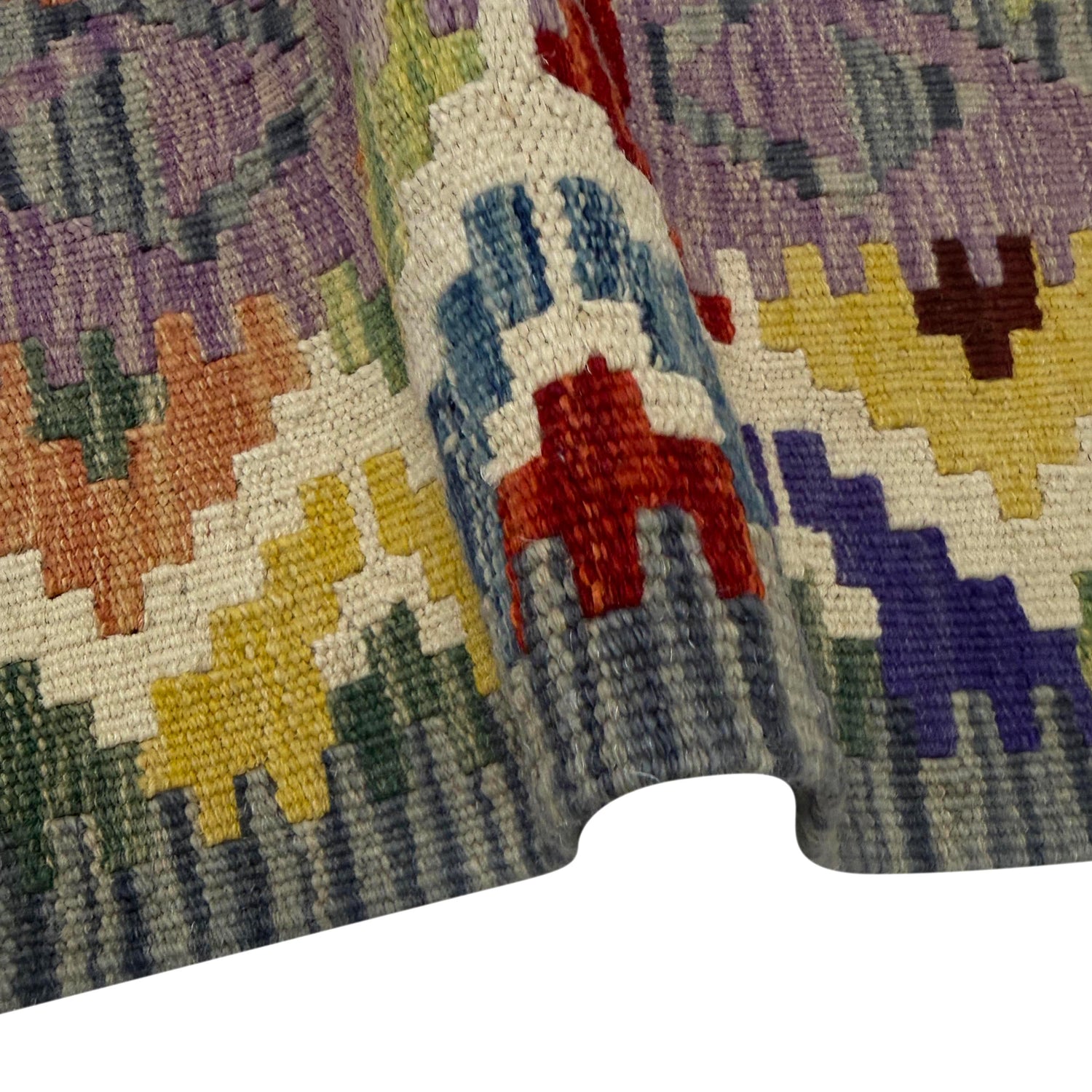 Handmade Vegetable Kilim 2' 8" x 3' 11" (ft) - No. Y39927