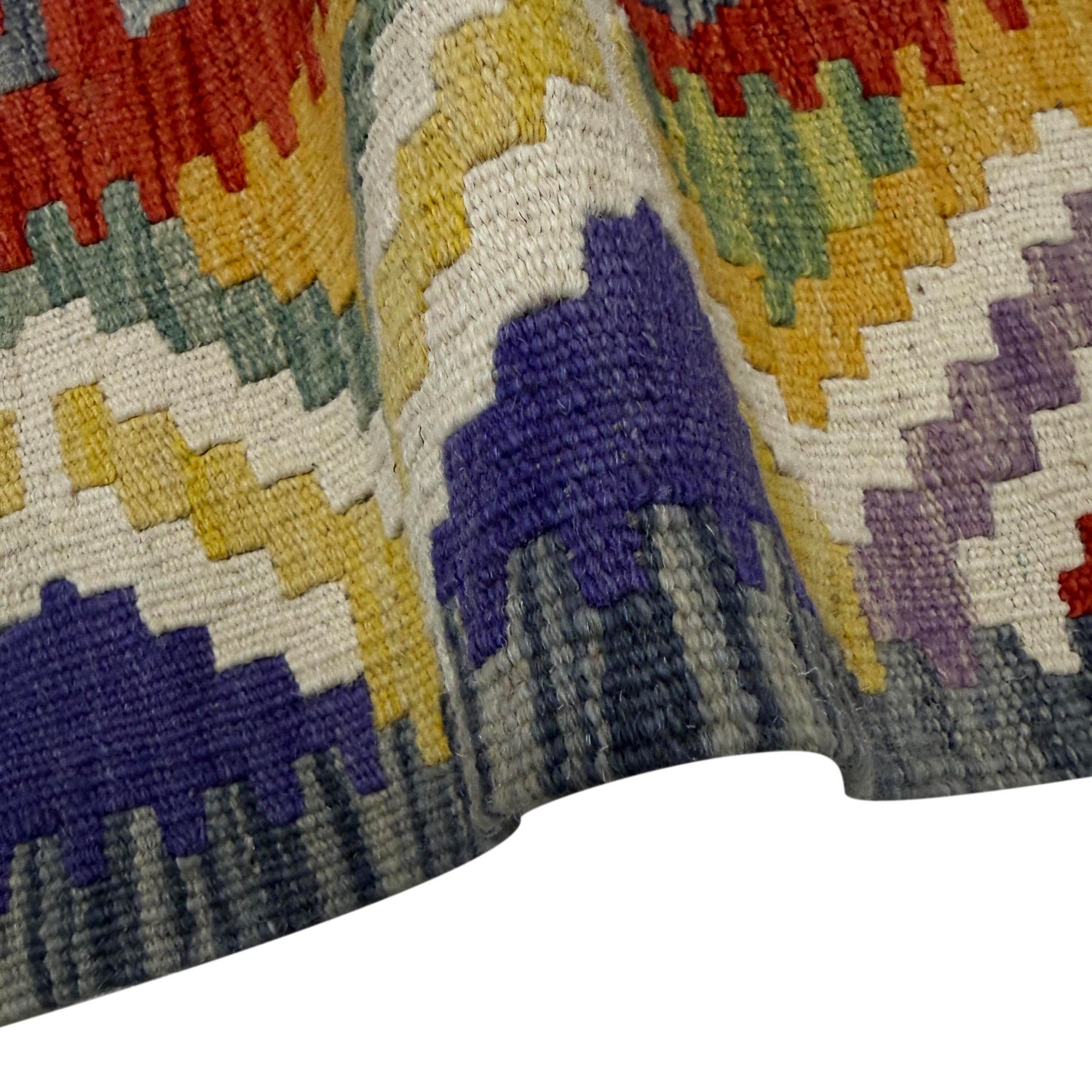 Handmade Vegetable Kelim 2' 9" x 4' 4" (ft) - No. Y39928