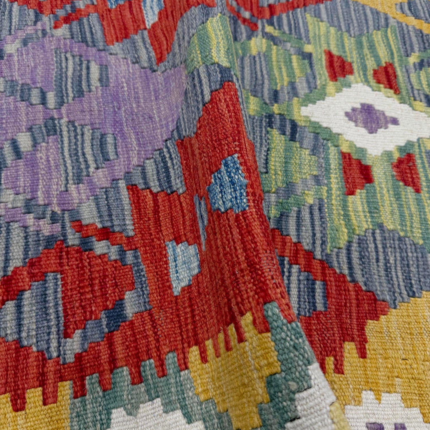 Handmade Vegetable Kelim 2' 9" x 4' 4" (ft) - No. Y39928