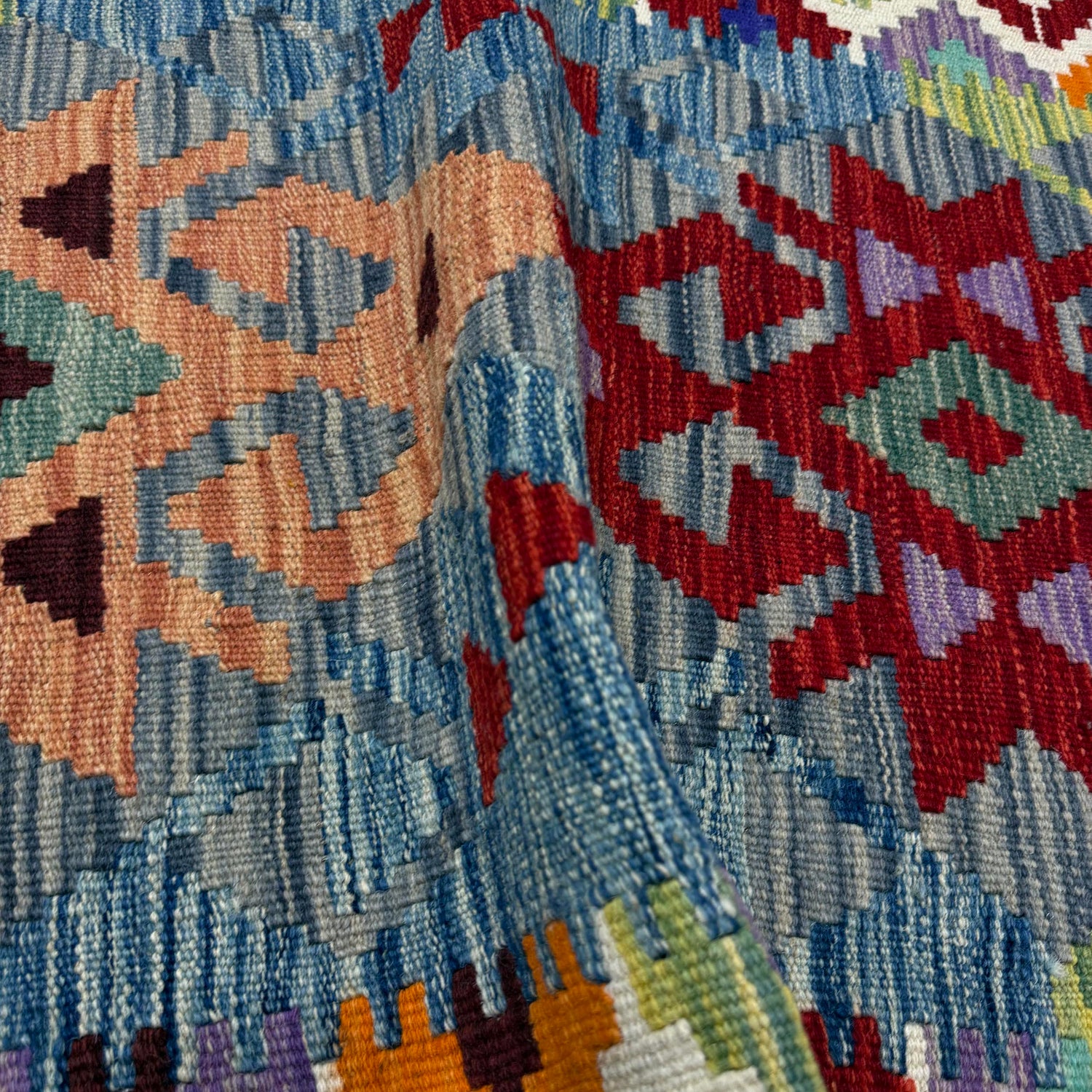 Handmade Vegetable Kilim 2' 7" x 3' 11" (ft) - No. Y39931