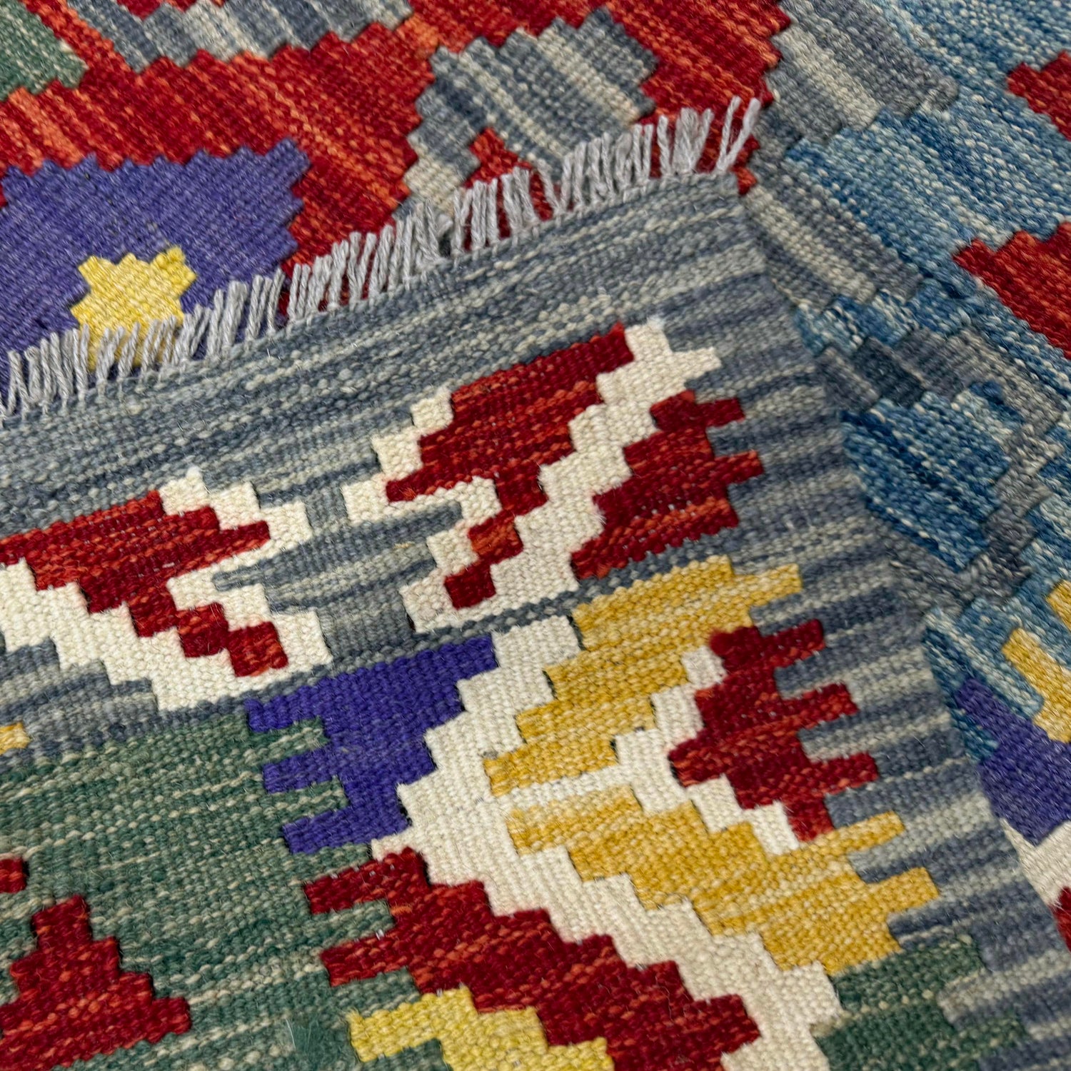 Handmade Vegetable Kilim 2' 7" x 4' 1" (ft) - No. Y39932
