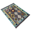 Handmade Vegetable Kilim 3' 5" x 4' 9" (ft) - No. Y39934