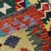 Handmade Vegetable Kelim 3' 5" x 4' 11" (ft) - No. Y39938