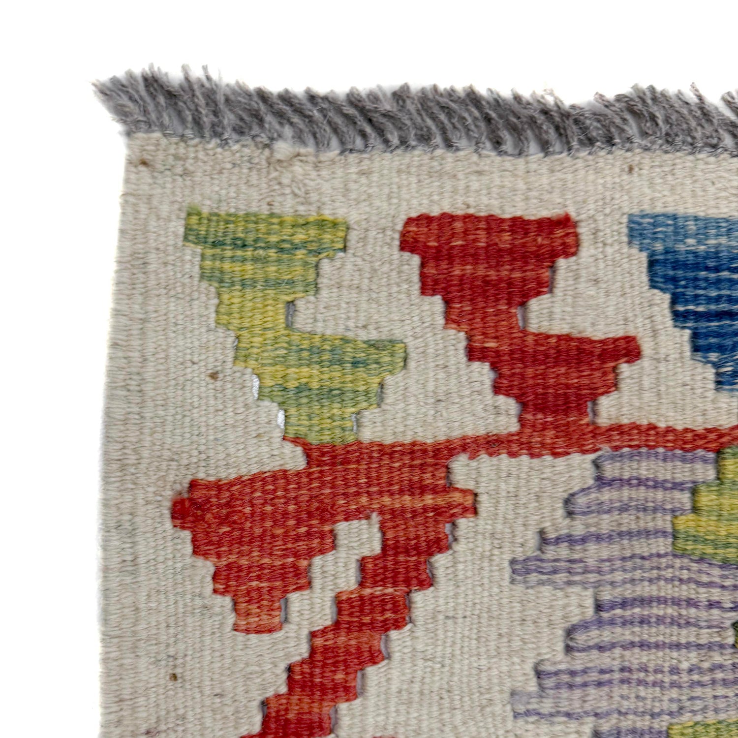 Handmade Vegetable Kilim 3' 7" x 4' 11" (ft) - No. Y39942