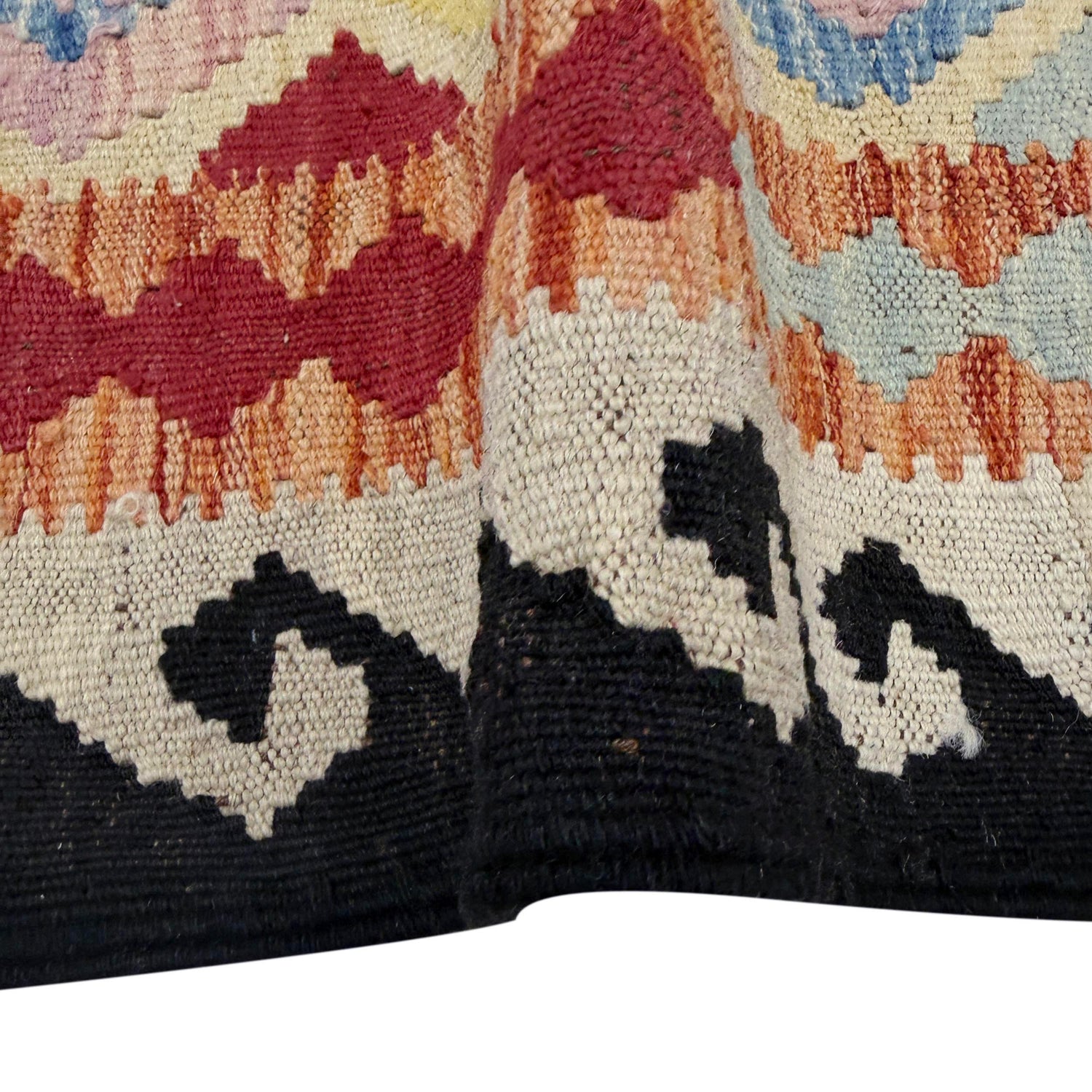 Handmade Vegetable Kilim 3' 5" x 4' 11" (ft) - No. Y39943