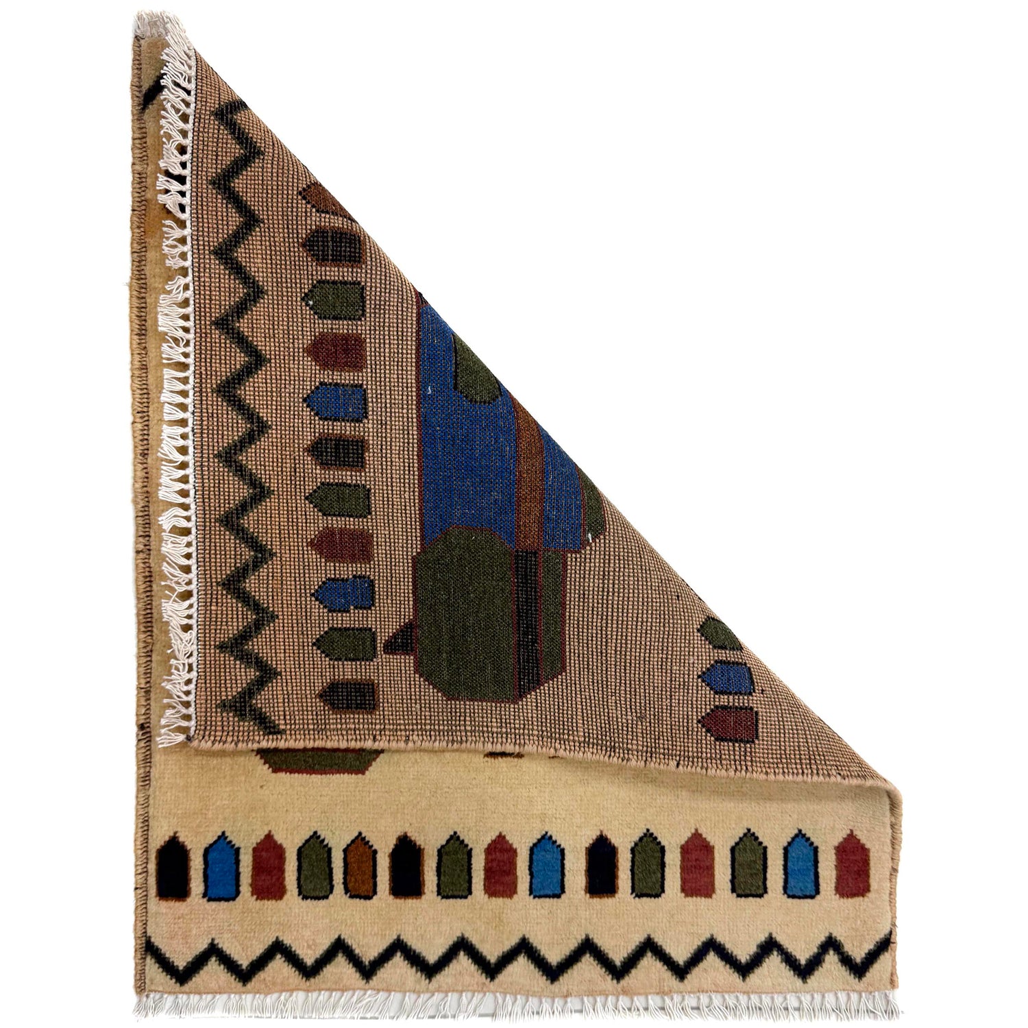 Hand Knotted War Rug 2' 0" x 2' 6" (ft) - No. Y39949
