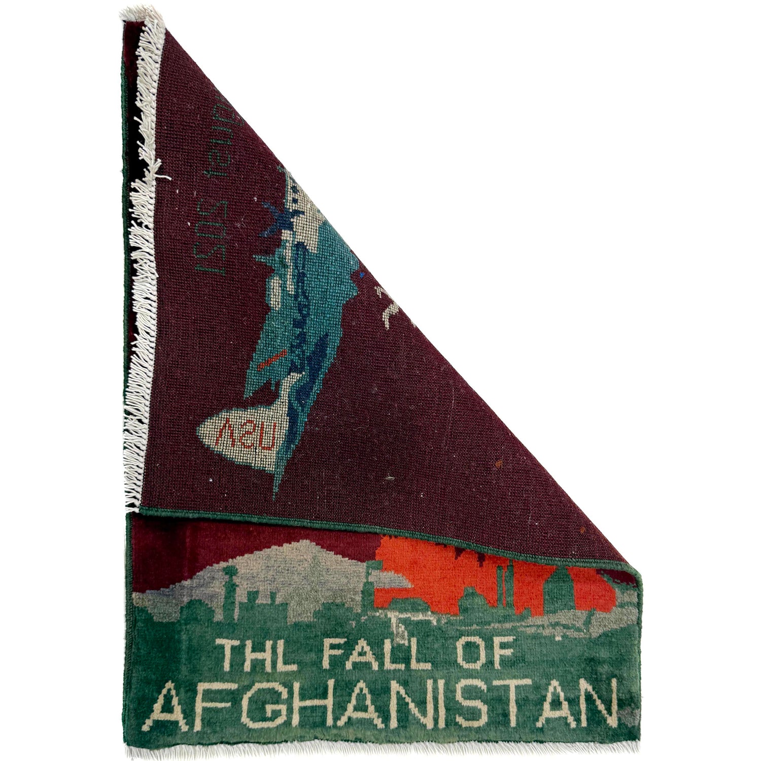 Hand Knotted War Rug 1' 10" x 2' 6" (ft) - No. Y39967