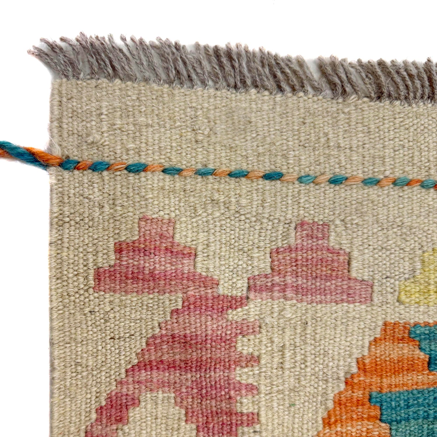 Handmade Vegetable Kilim 5' 8" x 8' 2" (ft) - No. Y39991