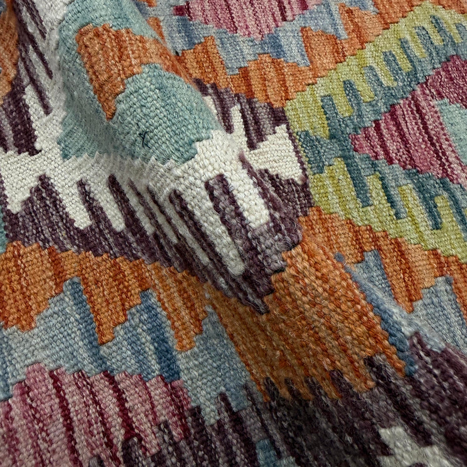 Vegetable Kelim Runner 2' 11" x 9' 6" (ft) - No. Y39993