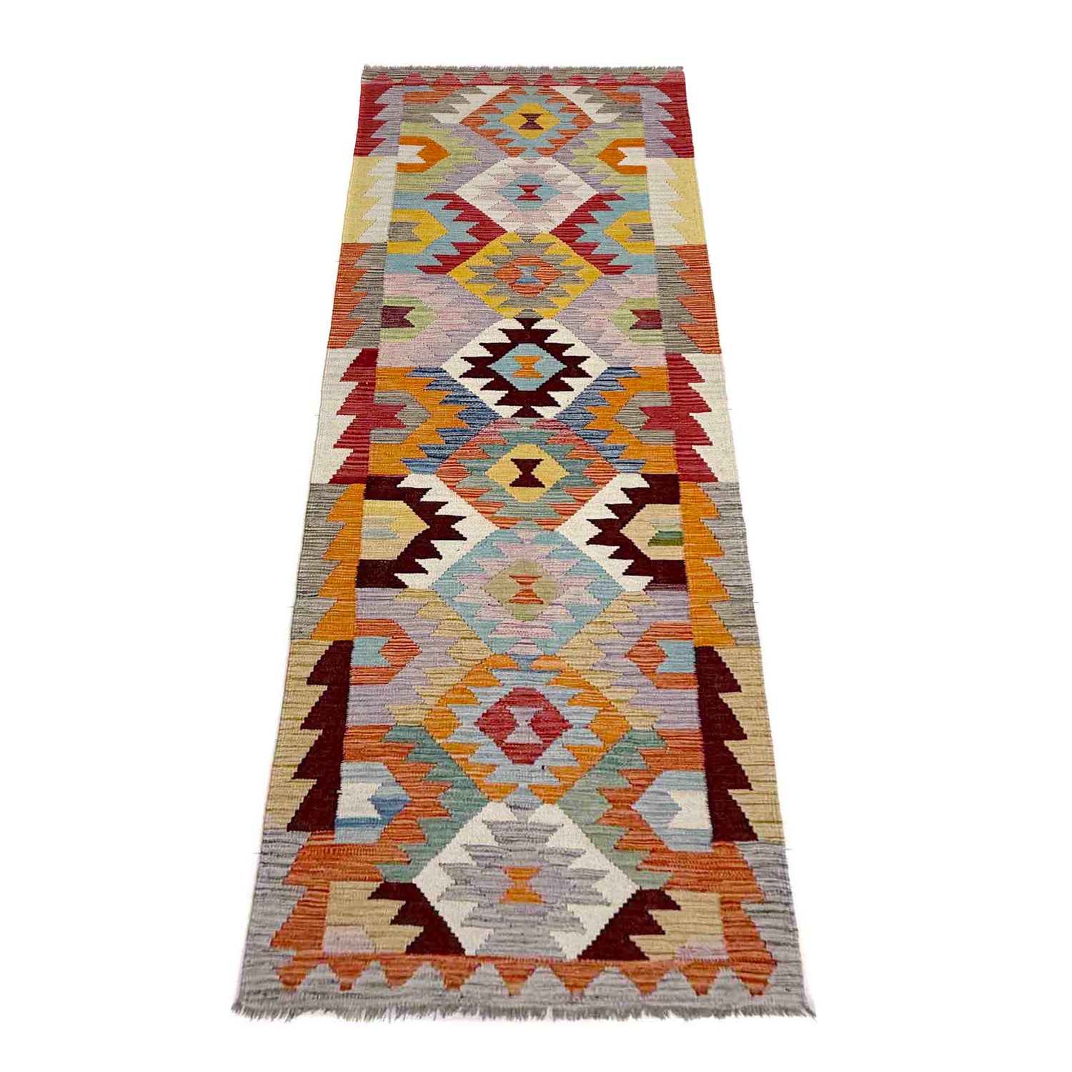 Vegetable Kelim Runner 2' 10" x 10' 0" (ft) - No. Y39997