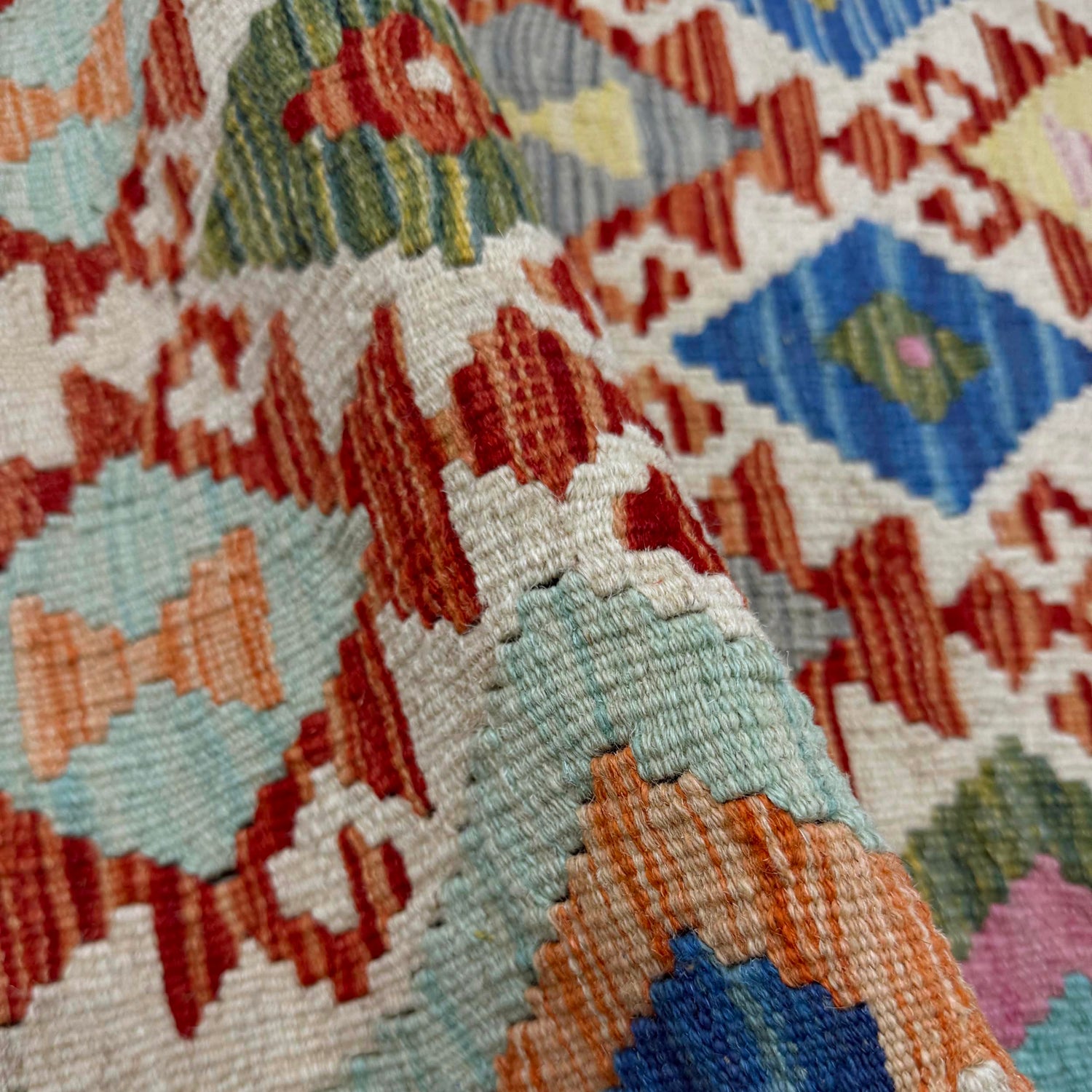 Vegetable Kelim Runner 2' 11" x 8' 1" (ft) - No. Y39998