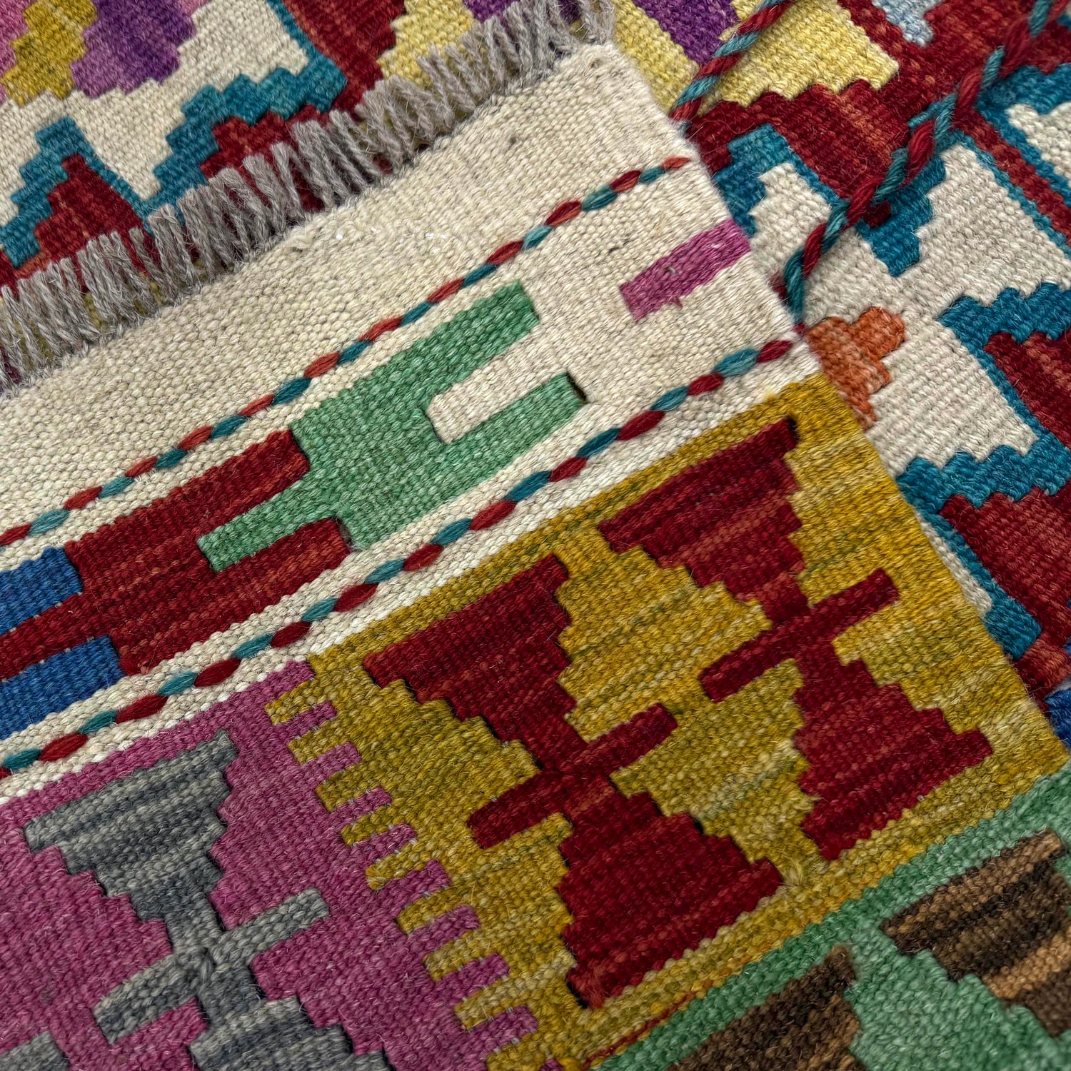 Vegetable Kelim Runner 2' 8" x 8' 3" (ft) - No. Y39999
