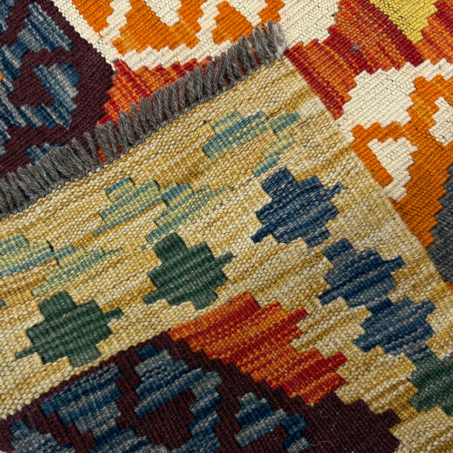 Vegetable Kilim Runner 2' 8" x 9' 7" (ft) - No. Y40000