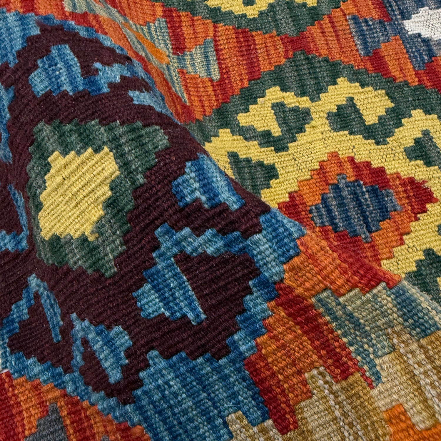 Vegetable Kilim Runner 2' 8" x 9' 7" (ft) - No. Y40000