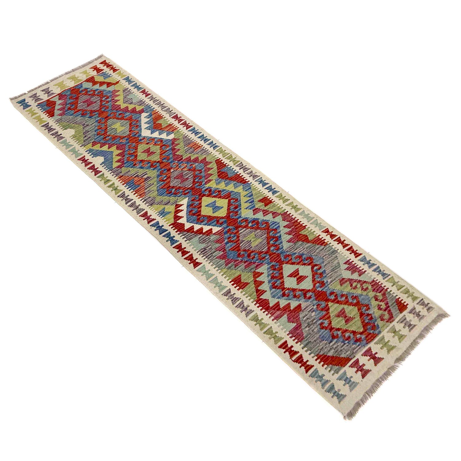 Vegetable Kilim Runner 2' 6" x 9' 5" (ft) - No. Y40001